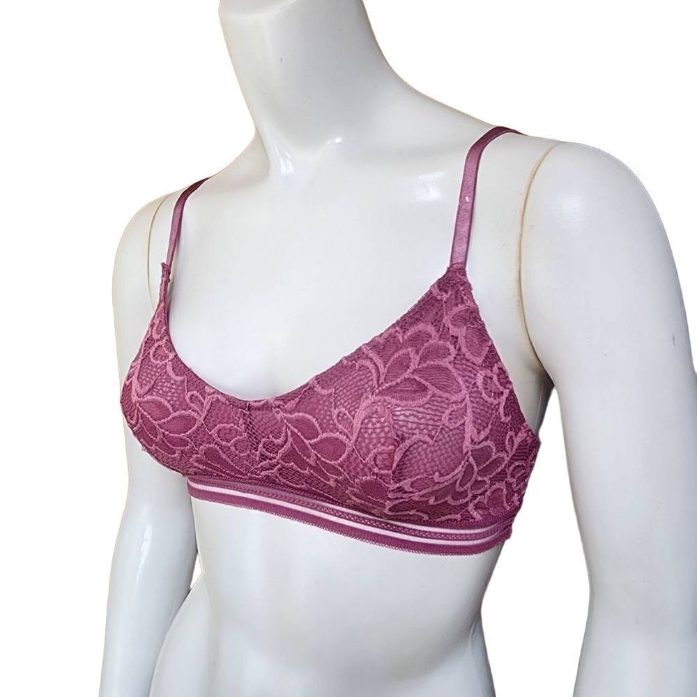 Cotton On Body Pink Lace Bralette (S)